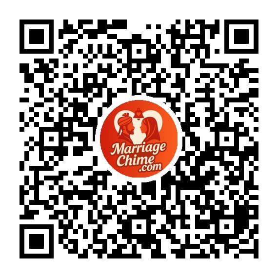 QR code linking to MarriageChime.com