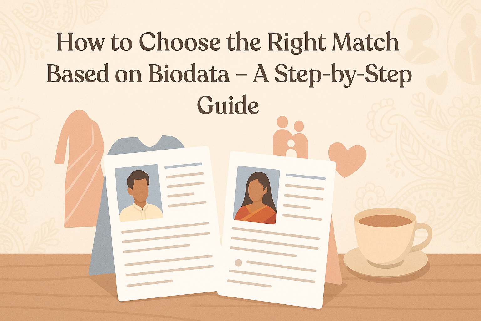 How to Choose the Right Match Based on Biodata – A Step-by-Step Guide