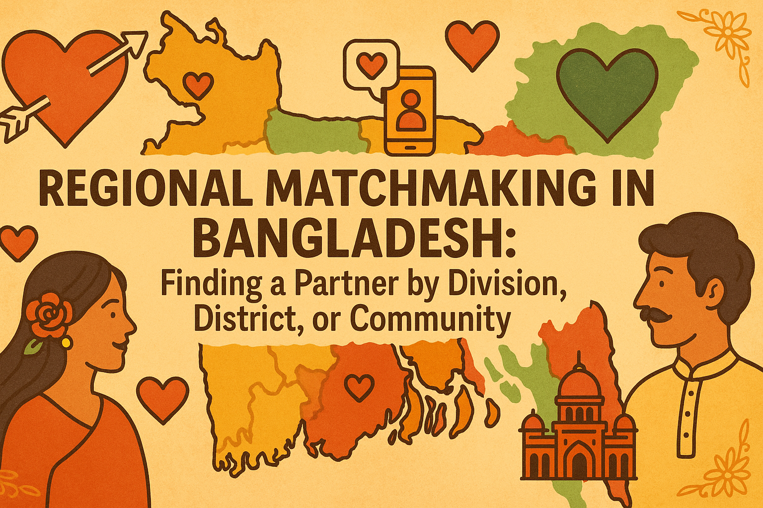 Regional Matchmaking in Bangladesh: Finding a Partner by Division, District, or Community