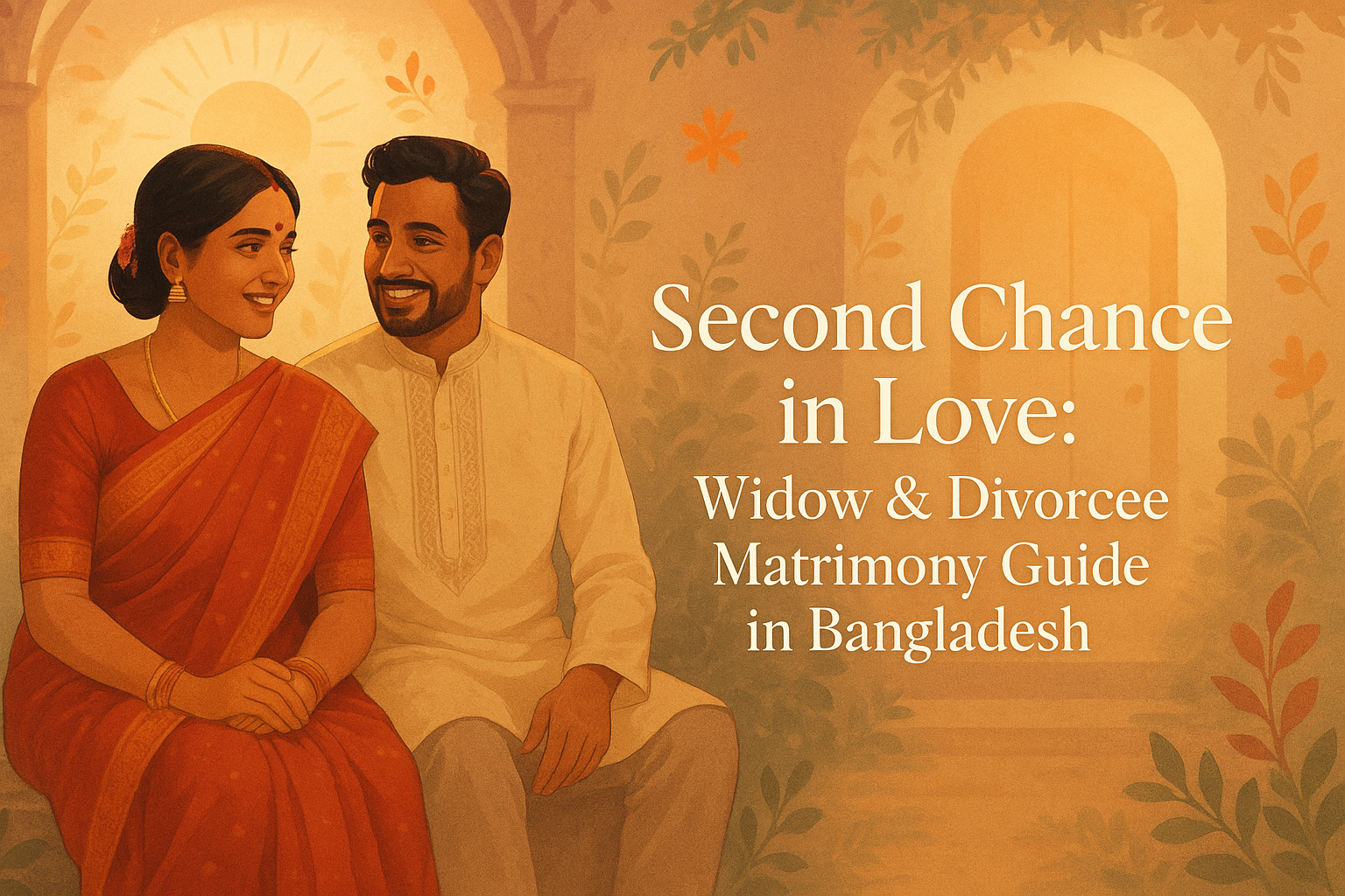 Second Chance in Love: Widow & Divorcee Matrimony Guide in Bangladesh