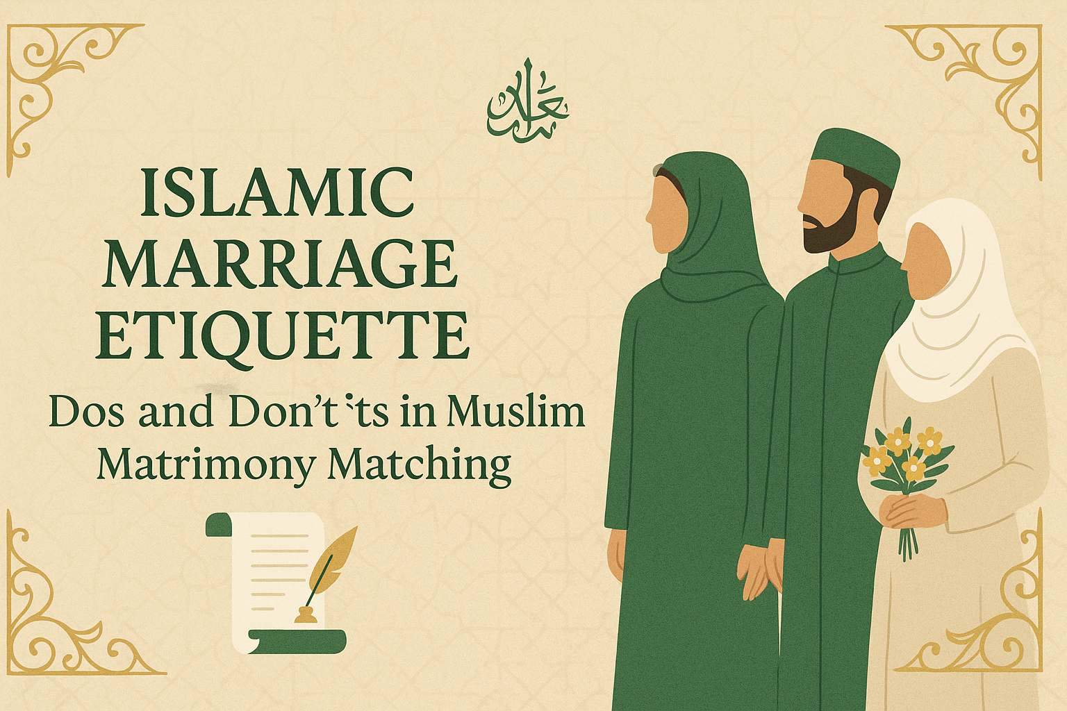 Islamic Marriage Etiquette Dos and Don’ts in Muslim Matrimony Matching